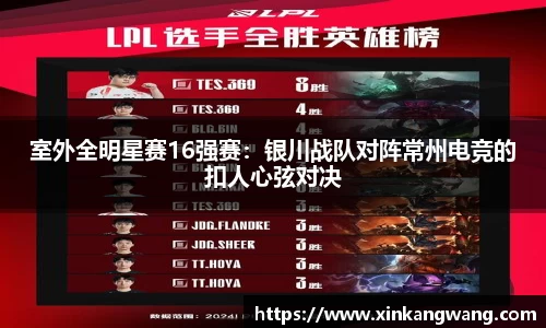 室外全明星赛16强赛：银川战队对阵常州电竞的扣人心弦对决