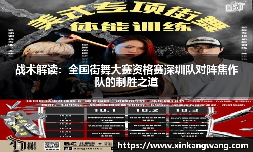 战术解读：全国街舞大赛资格赛深圳队对阵焦作队的制胜之道